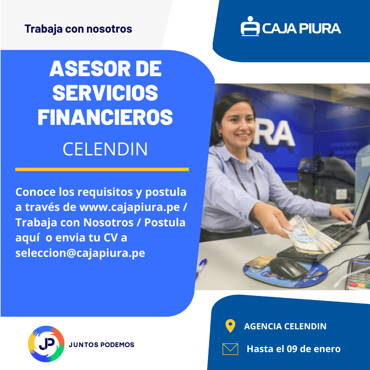 ¡Oportunidades De Empleo En Caja Piura!